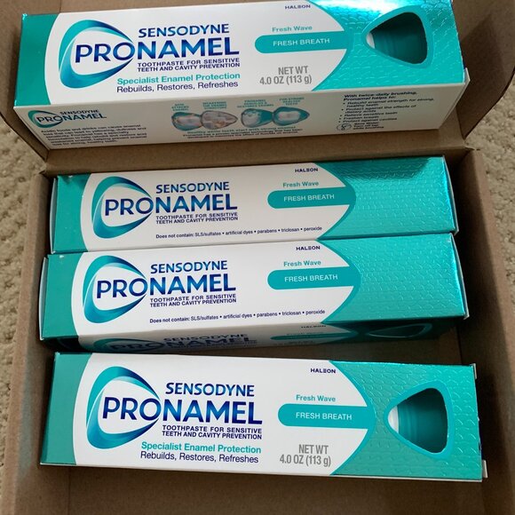 Sensodyne Pronamel Enamel Protection Toothpaste 4 PACK 4 oz Each – NEW - Picture 3 of 3